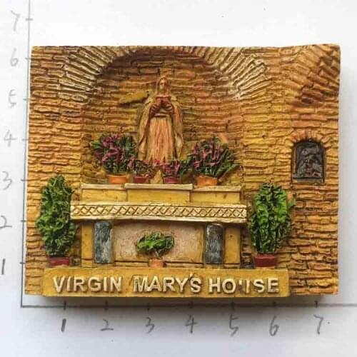 Turkey virgin Maria Lodge Tour gift Fridge Magnets