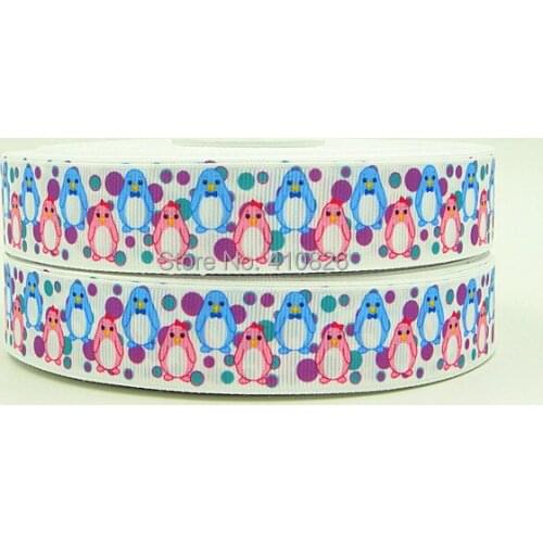 Q&N ribbon wholesale/OEM 1inch 25mm 141117017 cute animal Printed grosgrain ribbon 50yds/roll free shipping