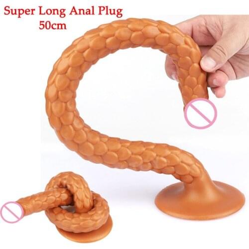 Sex Dildos For Women Vagina G Spot Stimulator Super Long Penis Silicone Anal Plug Anus Dilator Plug Female Masturbator Sex Toys