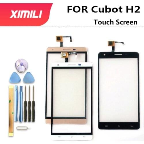 5.5'' Mobile Touch Screen TouchScreen For Cubot H2 Touch Screen Digitizer Panel Front Glass Touch Panel Sensor + tools