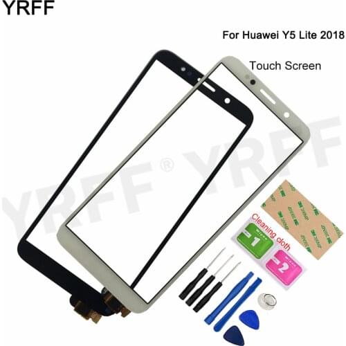 Front Glass Touch Sensor For Huawei Y5 Lite ( 2018) DRA-LX5 Touch Screen Digitizer Panel Replacement
