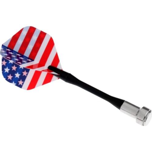 12 Pieces/Pack USA National Flag Safety Replacement Magnetic Darts Accessory