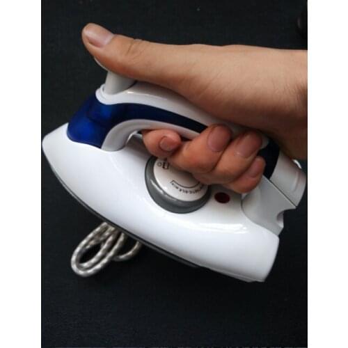 2015 fashion foldable 3 gears steam iron control portable manual travel mini iron steamer handle rotary 90 degree 700w