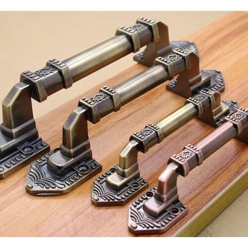 Antique Handle Knob Furniture Handle Kitchen Cabinet Handle Drawer Handle Pulls Aluminum Alloy Cupboard Handles European Handles