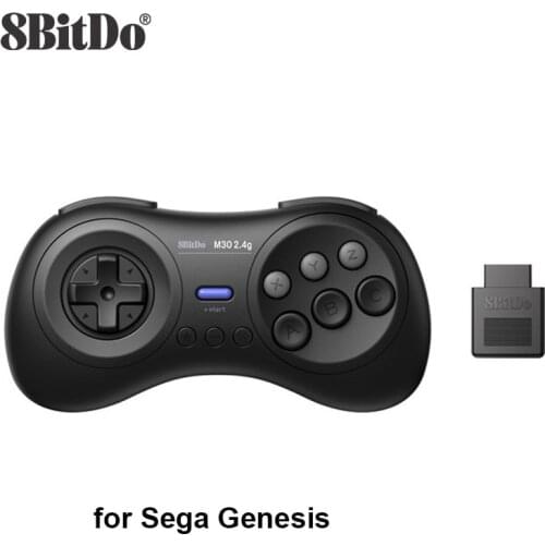 For The Original Sega Genesis And Sega Mega Drive - Sega Genesis 8BitDo M30 2.4G Wireless Gamepad Controller