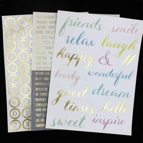 Good Time Vellum Paper Stickers for Scrapbooking Happy Planner/Card Making/Journaling Project