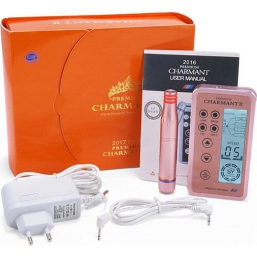 Dermografo Digital Charmant 3 Permanent Tattoo Machine Permanent Makeup Microblading Pen for Eyebrow Lip Tattoo Cartridge Needle