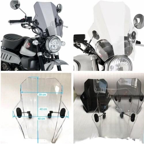 For Honda kawasaki, yamaha ducati each street car windshield Z900 Z1000 MT - 09, etc