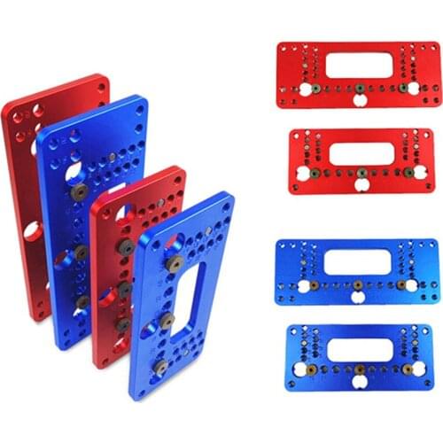 Door Handle Knob Pull Install Jig Locator Guide Wardrobe Door Cabinet Woodworking Furniture Handle Hole Drilling Puncher Locator