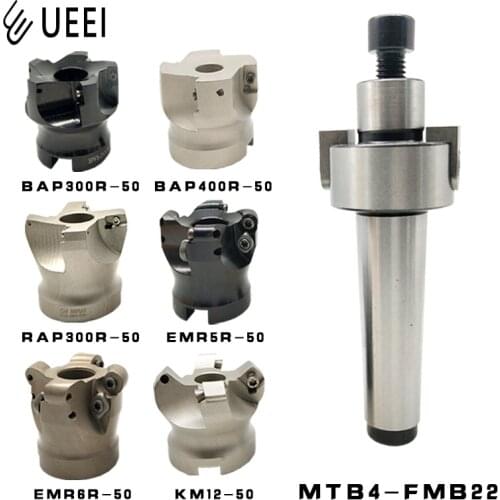 MT4 FMB22 Shank BAP300R BAP400R RAP400R EMR5R EMR6R 50 Combi Shell Mill Arbor Morse Taper Tool Holder CNC Milling Machine