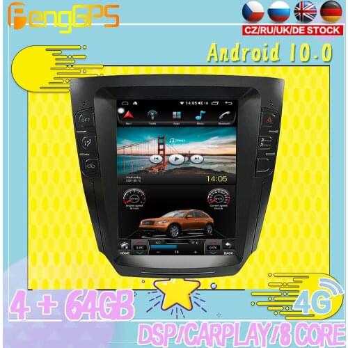 128G Android10 PX6 DSP For Lexus IS2 IS250 IS300 Car DVD GPS Navigation Auto Radio Video Stereo Carplay Multifunction HeadUnit
