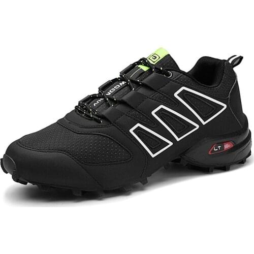 Mens Boots Trekking Hiking Shoes Off-Road Outdoor Male Running Breathable Sneakers Brands Design Non-Slip Lightweight 39-47