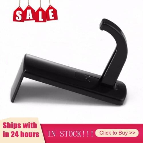 2 Colors Headset Stand Durable Headphone Hanger Desktop Stand Table Cell Phone Holder Monitor Desk Earphone Mounted Hook