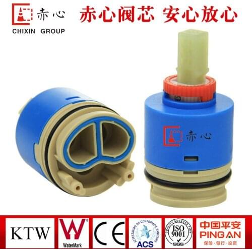 Hot Recommended 40mm high-foot high-flow anti-hot spool high temperature hot and cold water spool large flow spool