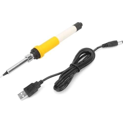 DC12V 60W Portable USB Powered Electric Soldering Iron DIY SMD Repair FZ