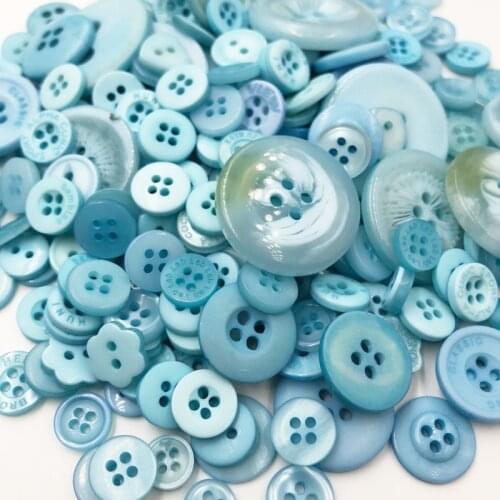 Mix size 50 Gram DIY Making Hand Knitting dolls clothing Buttons Resin Promotions Mixed Sewing Scrapbook PT241