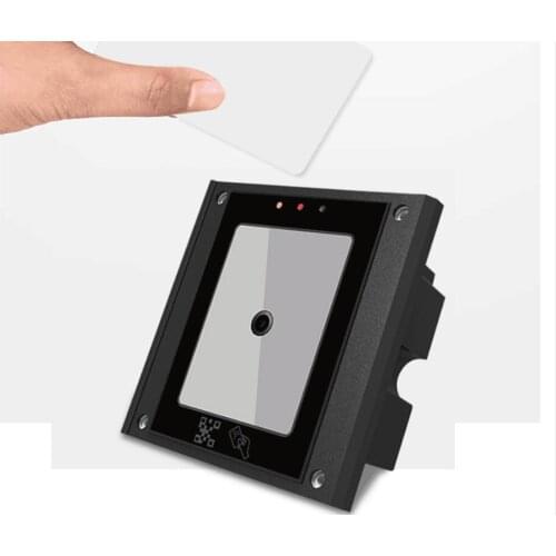 DC12V 125KHZ 13.56MHZ RFID barcode 2D QR code Reader Access Control Reader WG26 WG34
