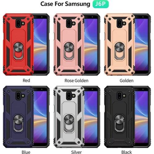 Sunjolly Case for Samsung Galaxy J6 Plus J6 Prime J610 Wallet Stand Flip PU Leather Phone Case Cover coque capa Case Cover