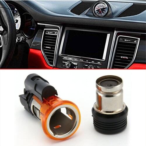 Universal 12V Car Motorcycle Cigarette Lighter Housing Cig Socket CC SW 206 308 406 607 1007 Durable Lighter