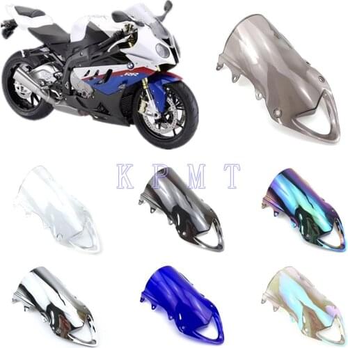 For BMW S1000RR S 1000RR S 1000 RR 2009 2010 2011 2012 2013 2014 Motorcycle screen Windshield WindScreen Double Bubble S1000 RR