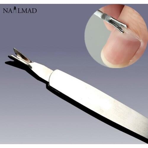 1pc Stainless Steel Cuticle Remover Finger Dead Skin Push Nail Cuticle Pusher Manicure Pedicure Care Tool Nail Art Tools
