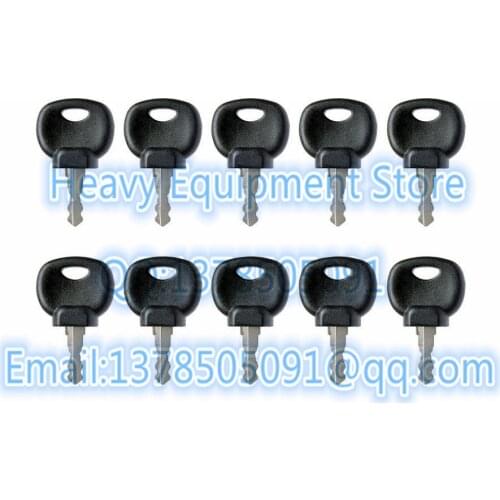 10Pcs 14707 Keys For JCB Bomag & Hamm Roller and Compaction Equipment Ignition Free Shipping