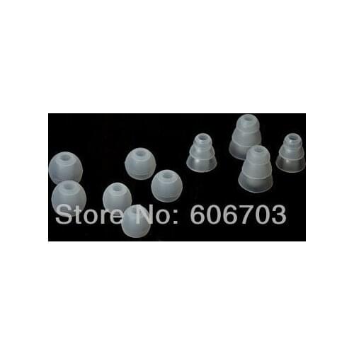 50 Sets CLEAR Replacement tips and ear buds earbuds for ALL Beats Tour sony In-Ear headphone mix // 4mm diameter