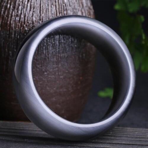 Black gray Natural Cat Eye Stone Crystal Bangles Lucky For Women Girl Gift Crystal Bracelet Jewelry Gifts for Women Her Men