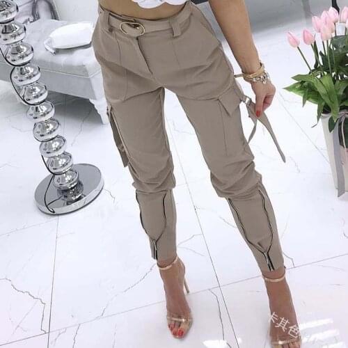 Pants Women Trousers Plus Size Cargo Pants Spring Autumn Streetwear Joggers Women Sweatpants Women Fashion Casual Tracksuit