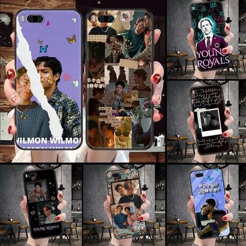 Young Royals Simon and Wilhelm Phone Case For Xiaomi Mi Note 8 9 10 11 9T 10T A3 Lite Pro Ultra black tpu hoesjes pretty