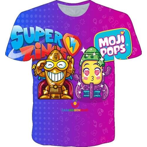 Superzings Childrens Day Birthday Gifts Boys O-neck T-shirts For Girls Clothes For Teens Tees Casual Tops Summer Short Sleeve