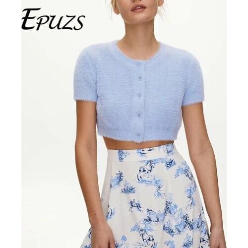 Женские трикотажные кардиганы EPUZS China At AliExpress