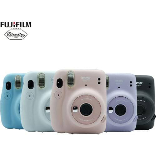 Fujifilm Instax Mini 11 Instant Camera Pink/Blue/Gray/White/Purple for Kid Student Women Purple