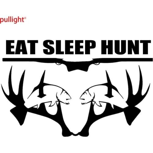 Eat Sleep Hunt Graphic Die Cut decal sticker Car Truck Boat Window Bumper