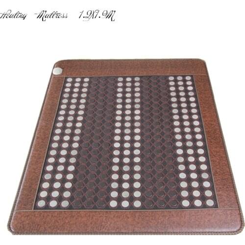 Korea jade Tourmaline Ocher Mattress Mat Bed Korea Jade Mattress Heating Mas sage Mattress with free eye cover 1.2X1.9M