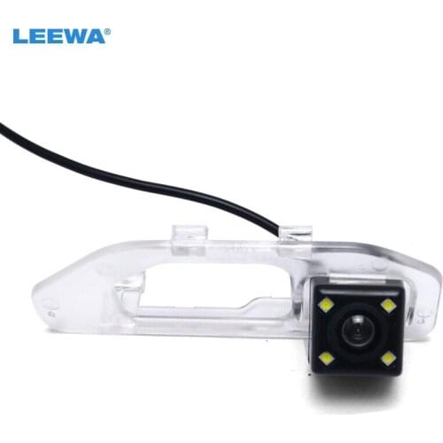 LEEWA HD Special Car Rear View Camera With LED for Honda XRV 2015 2016 Reversing Backup Camera #CA890