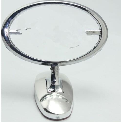 1pc metal Car standing hood bonnet badge emblem with H or K logo silver for Korea car makers Hyundai or Kia DIY Decoration