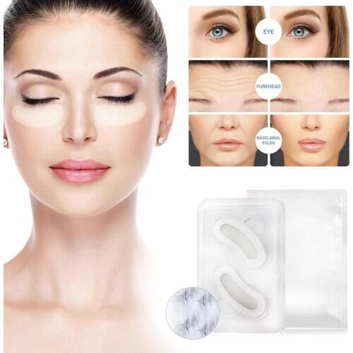 1 Pair Micro-Needle Eye Patch For Wrinkles Fine Lines Removal Hyaluronic Acid Eye Mask Dark Circle Puffiness Removal Eye Pads