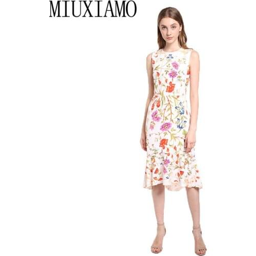 MIUXIMAO Pink Summer Dresses