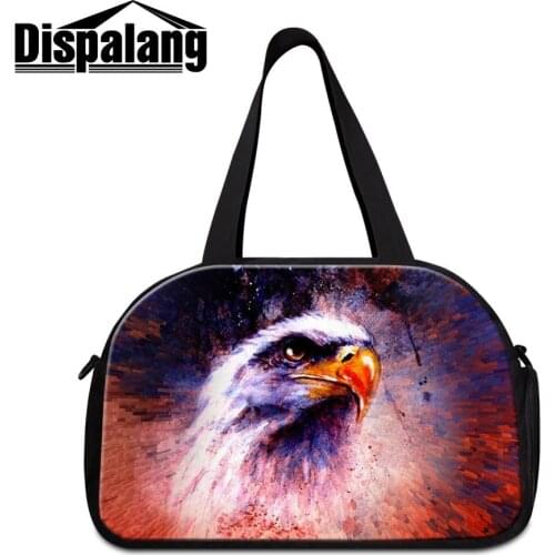 Multi-Function Print Eagle Picture on Travel Duffel for Men Weekend Professional Best Shoulder Tote for Latest Overnight Bag