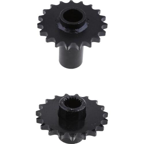 2Pcs 19T 428 Front Chain Sprocket Cog GY6 150cc Quad Dirt Bike ATV Buggy Replacement