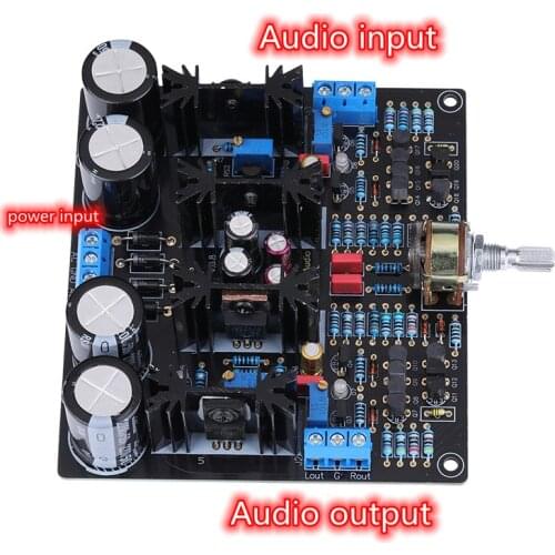 Latest JC-2 Class A audio For Marantz Preamp Board Audio Pre amplifier Stereo Hifi Preamplifier ZTX450 ZTX550 K170/Dual AC15V-24