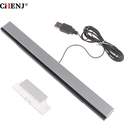 ForWii Video Game Sensor Bar Wired Receivers Infrared IR Signal Ray USB Plug Replacement Sensor Bar forWii Remote