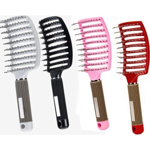 Hot Sales Comb Hair Brush Scalp Professional Hairbrush Hair Women Hairdressing Supply Brush Tool Hair Comb For Hair Set