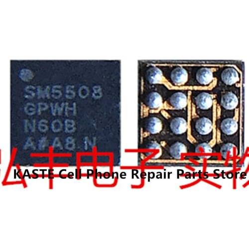 Samsug charging ic SM5508 charging ic screen printing model SM5508 power supply ic BGA16-pin charging