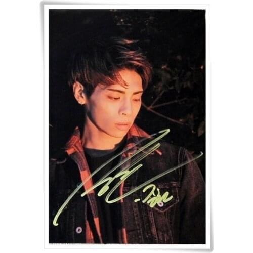 SHINEE Jong Hyun autographed signed photo picture 1and1 4*6 collection new korean freeshipping 11.2016 a