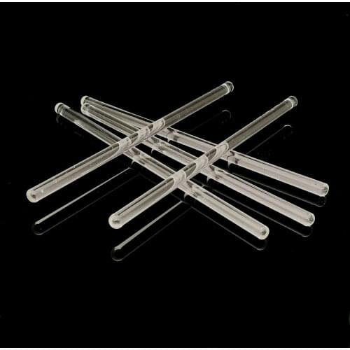 5pcs 10pcs Lab Borosilicate Glass Stirring Rods Diameter5/7/8/10mm for Glass Beakers Chemistry Laboratory