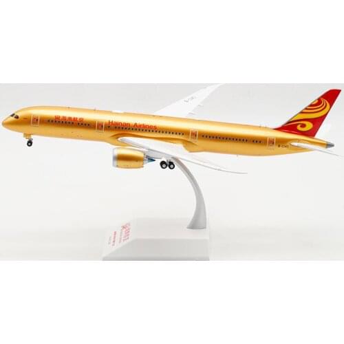 1:200 Scale Hainan Airways B787-9 Airlines Model with Base Alloy Aircraft For Collectible Souvenir Show Gift Toys