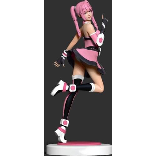 1/24 75mm 1/18 100mm Resin Model Figure Kits Pretty Girl Unpainted No Color RW-356