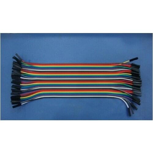 40pins 40P 2.54mm Dupont female to female dupont line conversion line data line 40pin 40 pin